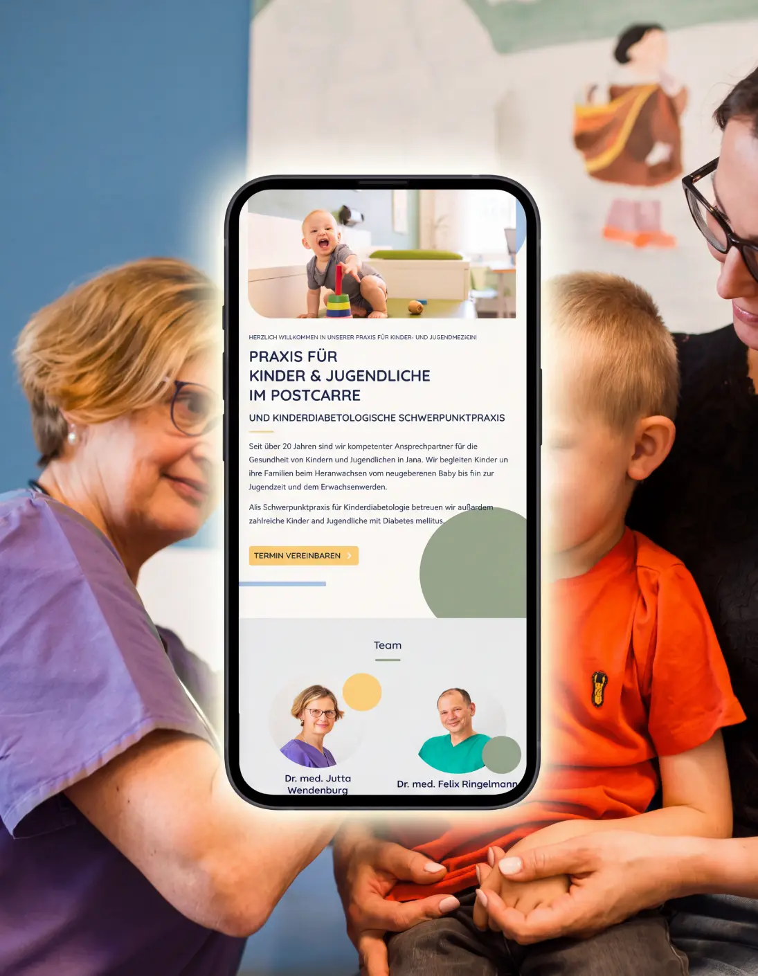 Referenzprojekt: Website für eine Kinderarztpraxis
