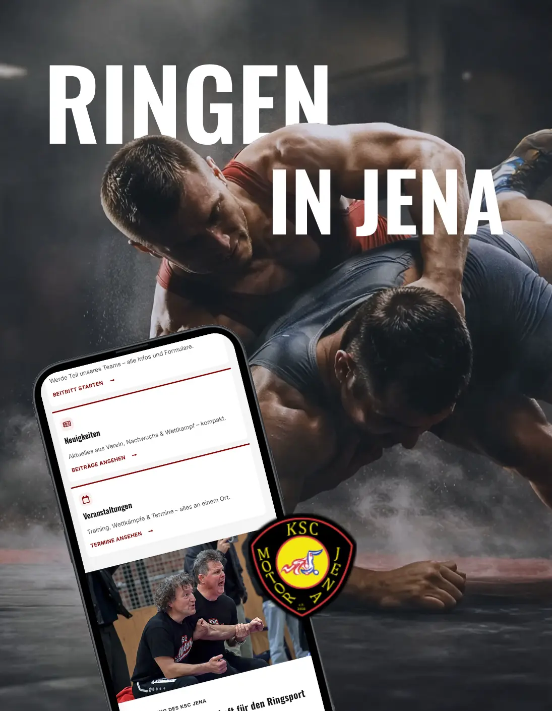 Referenzprojekt: Website für den KSC Motor Jena e.V.